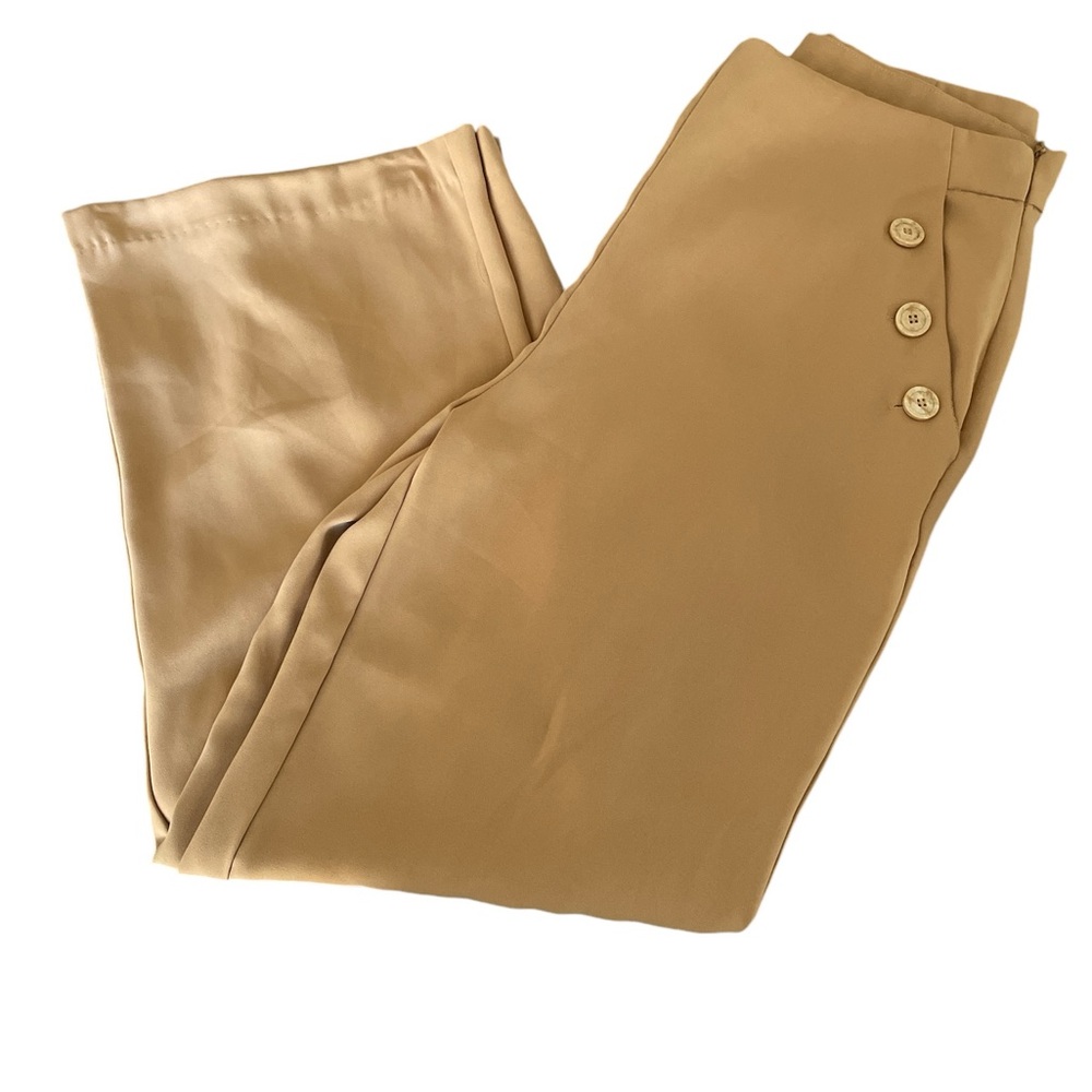 Skies Are Blue Wide Leg Super High Rise Pants